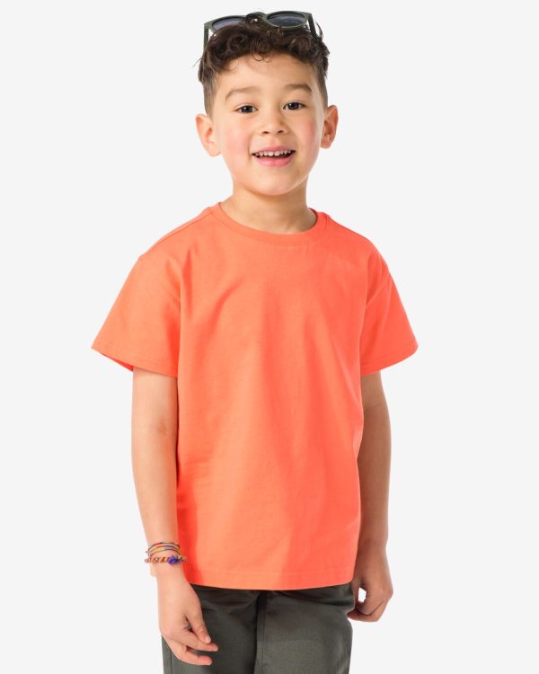 HEMA Kinder T-shirt Oranje (oranje)